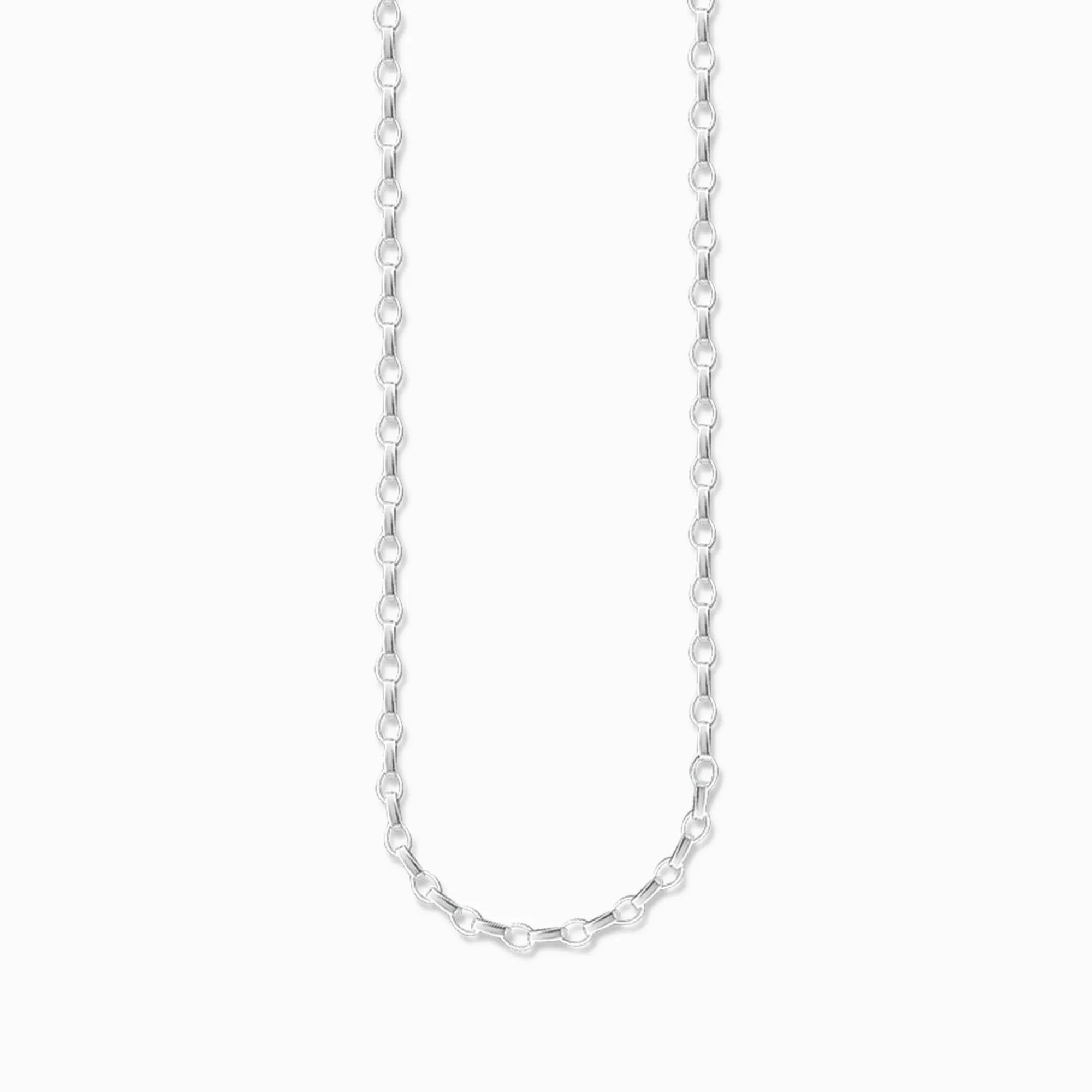 Women THOMAS SABO Necklaces|Charm Necklaces-Anchor chain Thickness 3.00 mm (0.12 Inch)