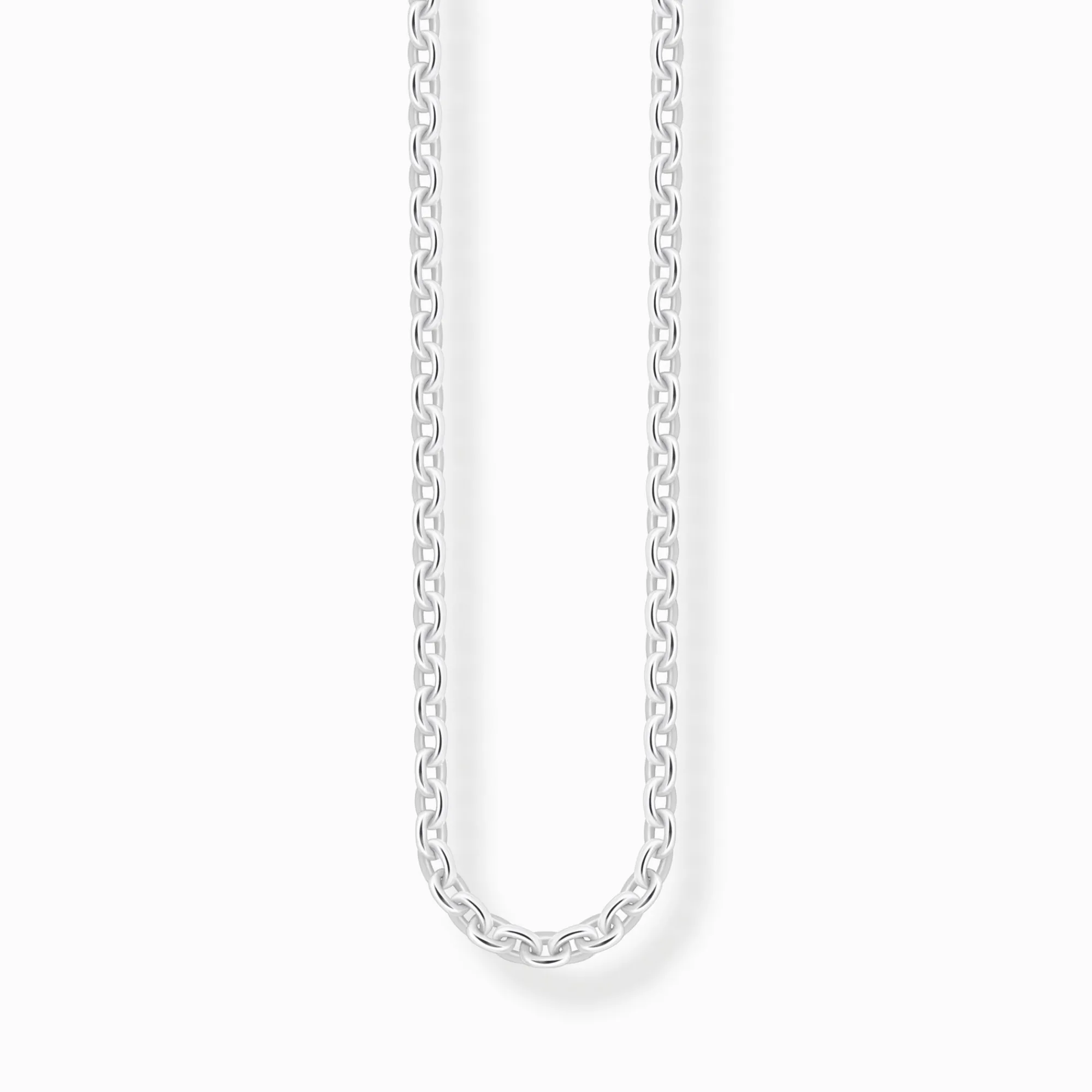 Women THOMAS SABO Necklaces|Necklaces & Chains-Anchor necklace Silver Thickness 2,50 mm (0,10 Inch)