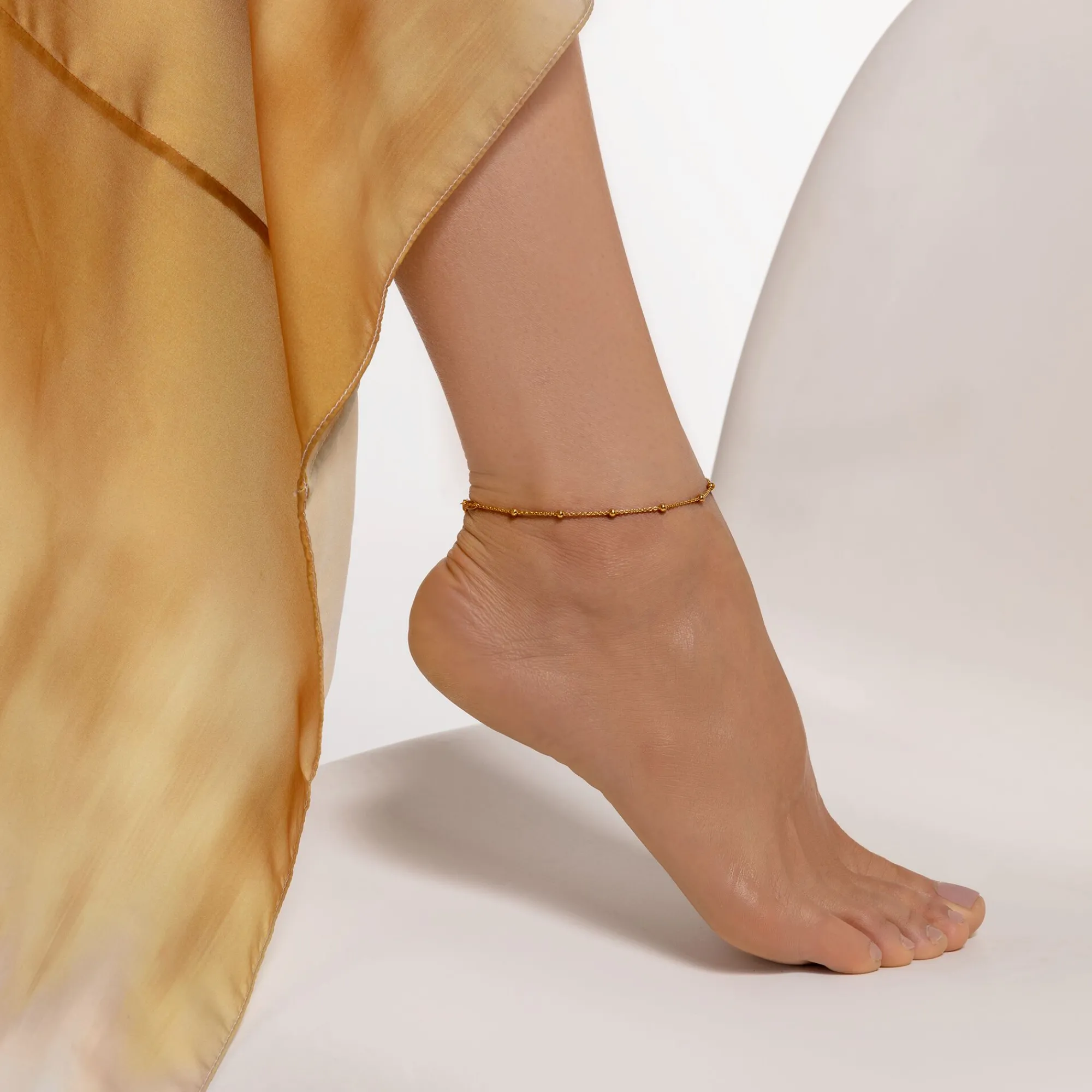 Women THOMAS SABO Anklets-Anklet dots gold