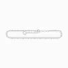 Women THOMAS SABO Anklets-Anklet double strand silver