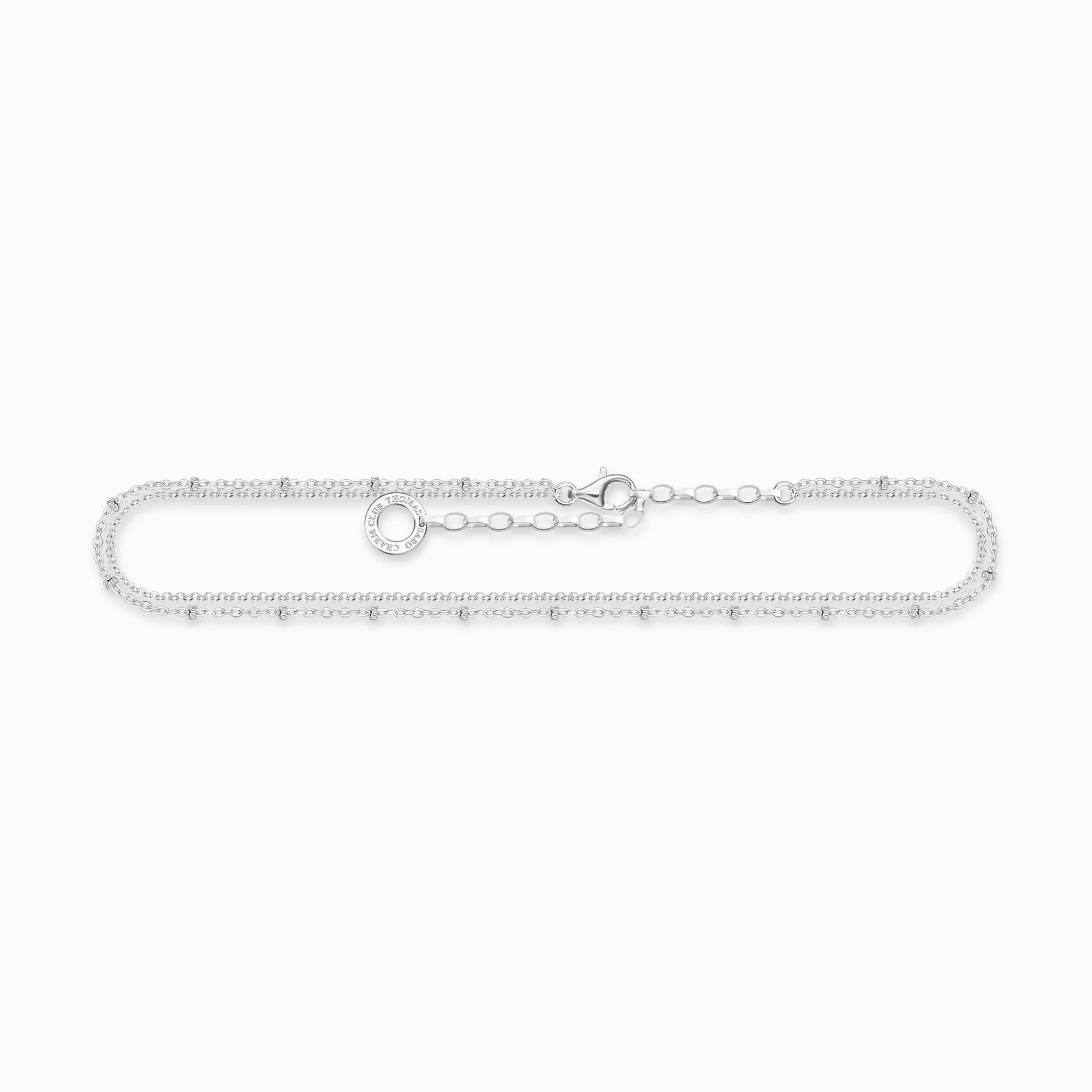 Women THOMAS SABO Anklets-Anklet double strand silver