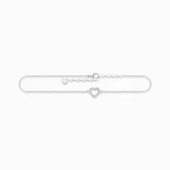 Women THOMAS SABO Anklets-Anklet heart