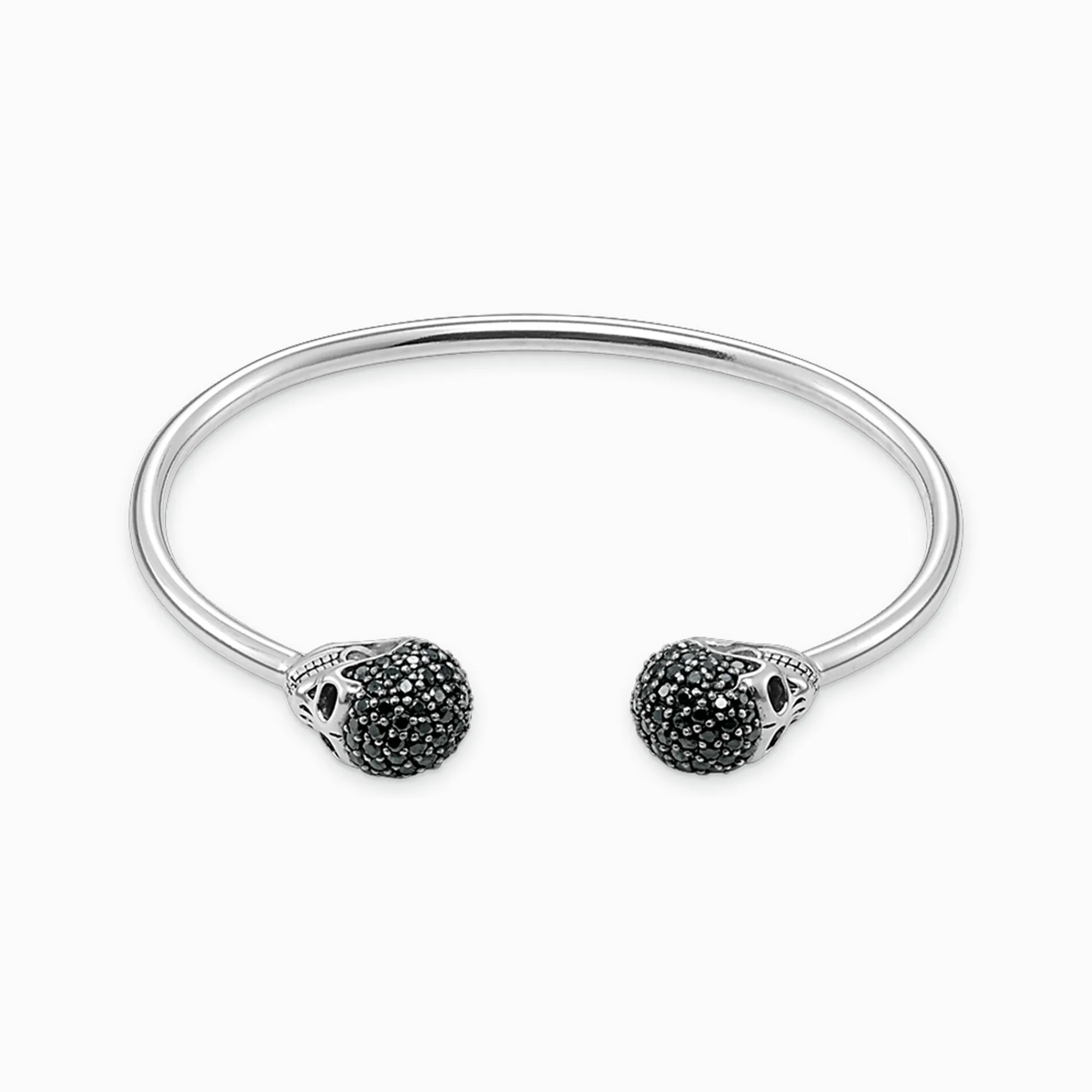 Women THOMAS SABO Bangles|Bangles-Bangle skull pavé