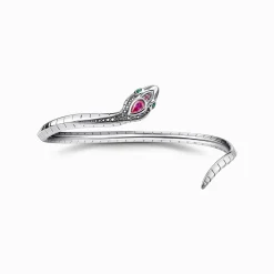 Women THOMAS SABO Bangles-Bangle snake silver