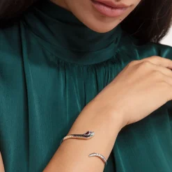 Women THOMAS SABO Bangles-Bangle snake silver