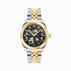 THOMAS SABO Watches|Watches-Bicolour automatic watch with 41 mm and black dial