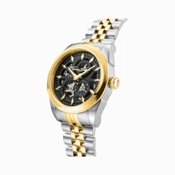 THOMAS SABO Watches|Watches-Bicolour automatic watch with 41 mm and black dial