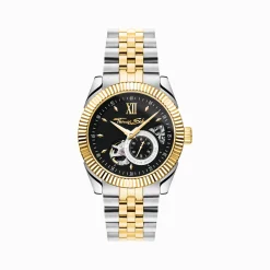 THOMAS SABO Watches|Watches-Bicolour automatic watch with 41 mm and black dial