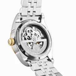 Women THOMAS SABO Watches|Ladies' Watches-Bicolour automatic watch with 36 mm and lilies emblem