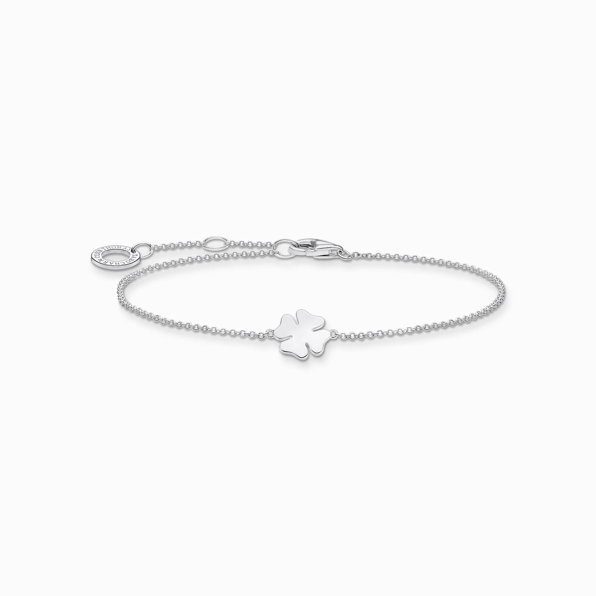 Women THOMAS SABO Bracelets-Bracelet cloverleaf silver