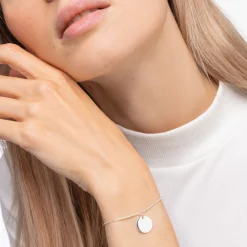 Women THOMAS SABO Bracelets-Bracelet disc silver