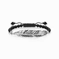 Women THOMAS SABO Bracelets|Bracelets-Bracelet feather