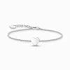 Women THOMAS SABO Bracelets|925 Silver-Bracelet heart silver