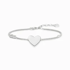 Women THOMAS SABO Bracelets|925 Silver-Bracelet heart with infinity