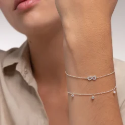 Women THOMAS SABO Bracelets-Bracelet infinity silver