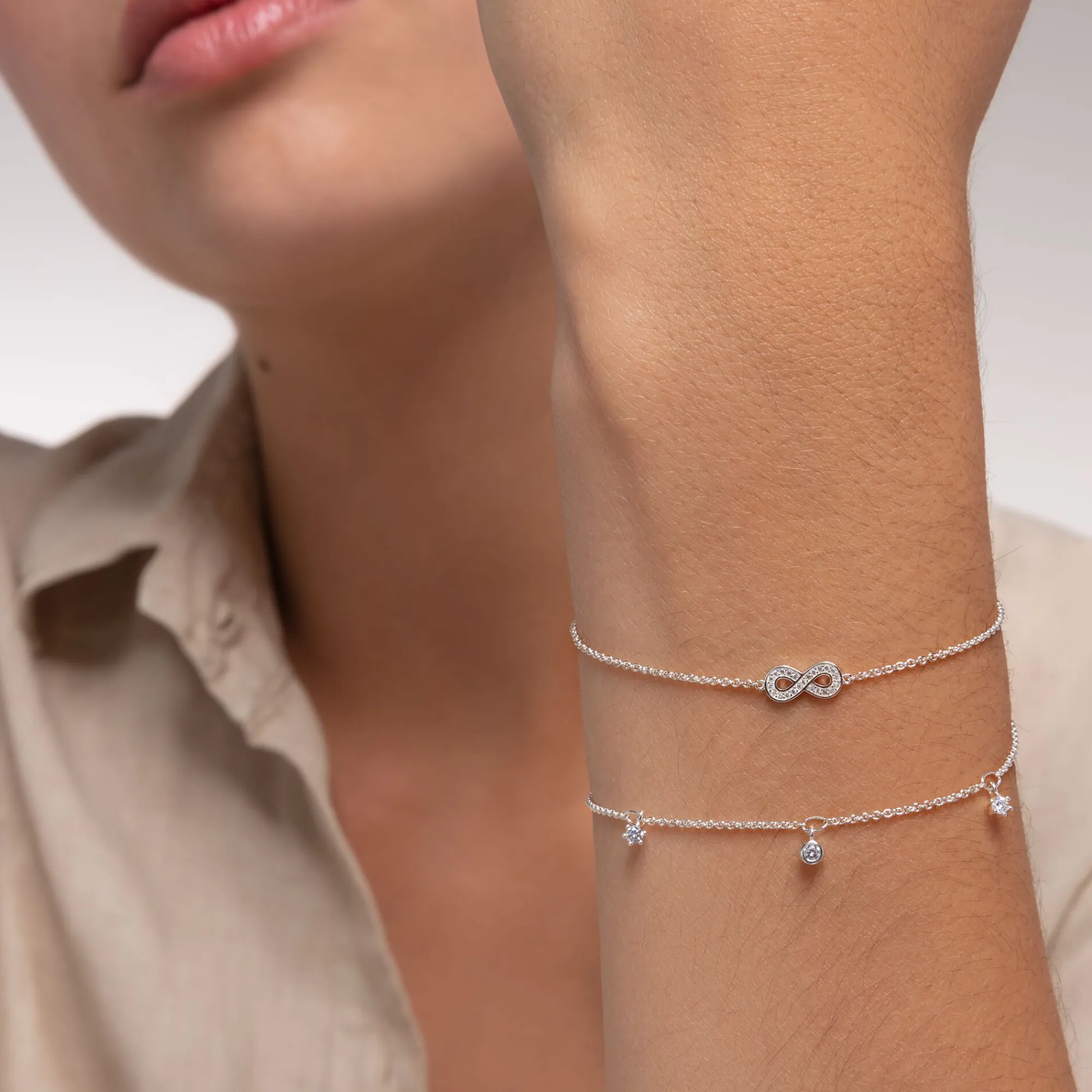 Women THOMAS SABO Bracelets-Bracelet infinity silver