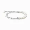Women THOMAS SABO Bracelets|Bracelets-Bracelet links and pearls silver