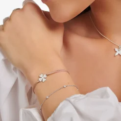 Women THOMAS SABO Bracelets-Bracelet Little Secret cloverleaf