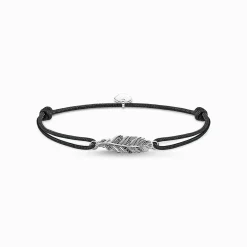 Women THOMAS SABO Bracelets|Bracelets-Bracelet Little Secret feather