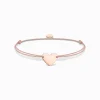 Women THOMAS SABO Bracelets|18-Carat Rose Gold Plating - 925 Silver-Bracelet Little Secret heart