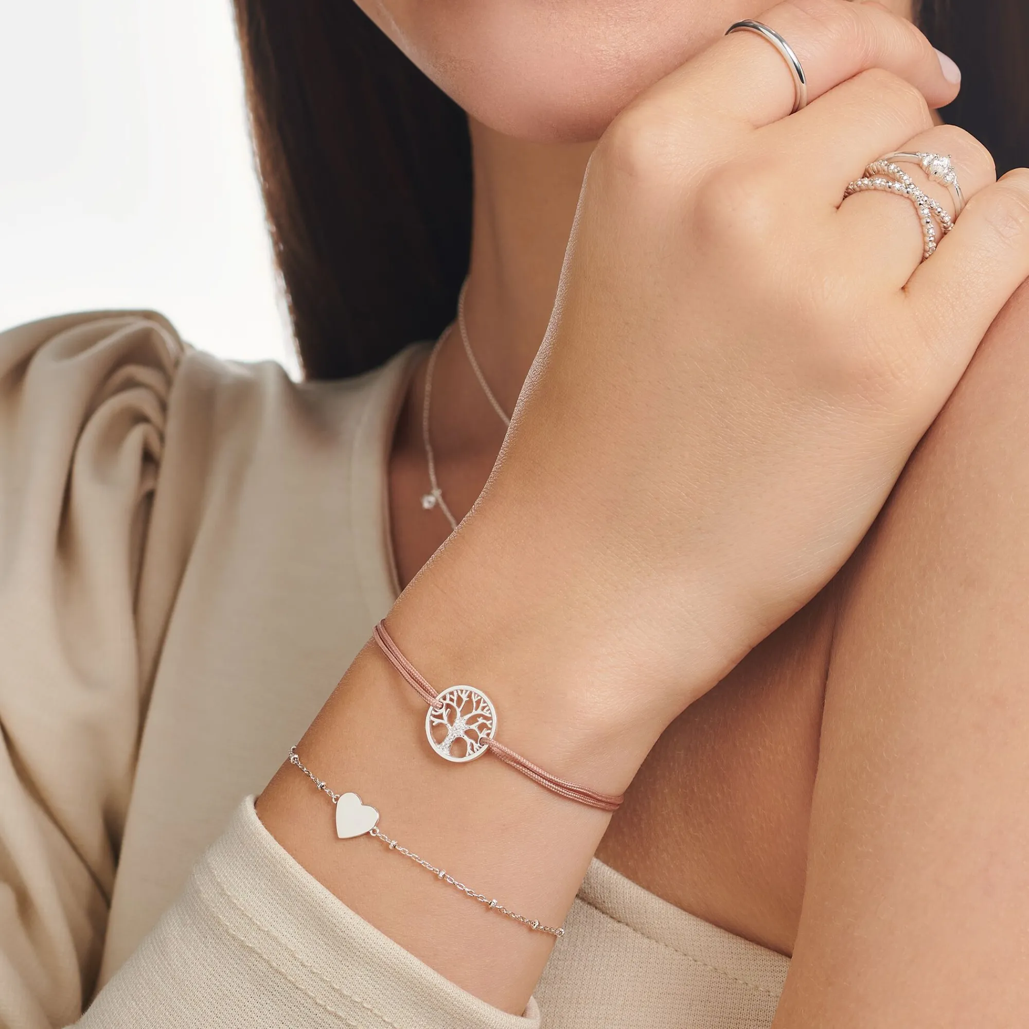 Women THOMAS SABO Bracelets-Bracelet Little Secret Tree of Love
