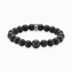 Women THOMAS SABO Bracelets|Bracelets-Bracelet obsidian