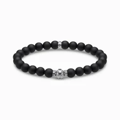 Women THOMAS SABO Bracelets|Bracelets-Bracelet ornament black