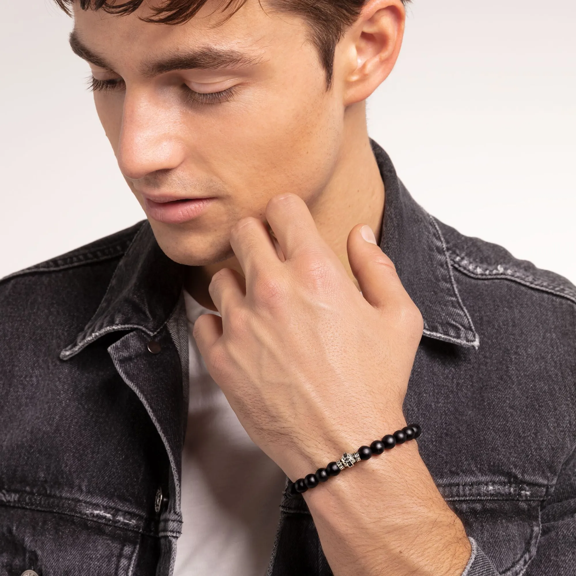 Women THOMAS SABO Bracelets|Bracelets-Bracelet ornament black
