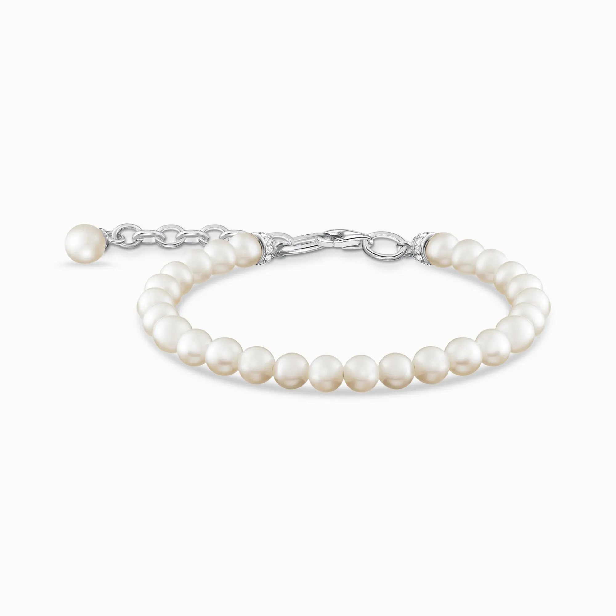 Women THOMAS SABO Bracelets-Bracelet pearls silver