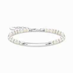 Women THOMAS SABO Bracelets-Bracelet pearls silver