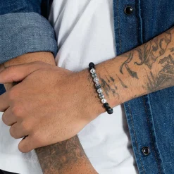 Women THOMAS SABO Bracelets|Bracelets-Bracelet skull
