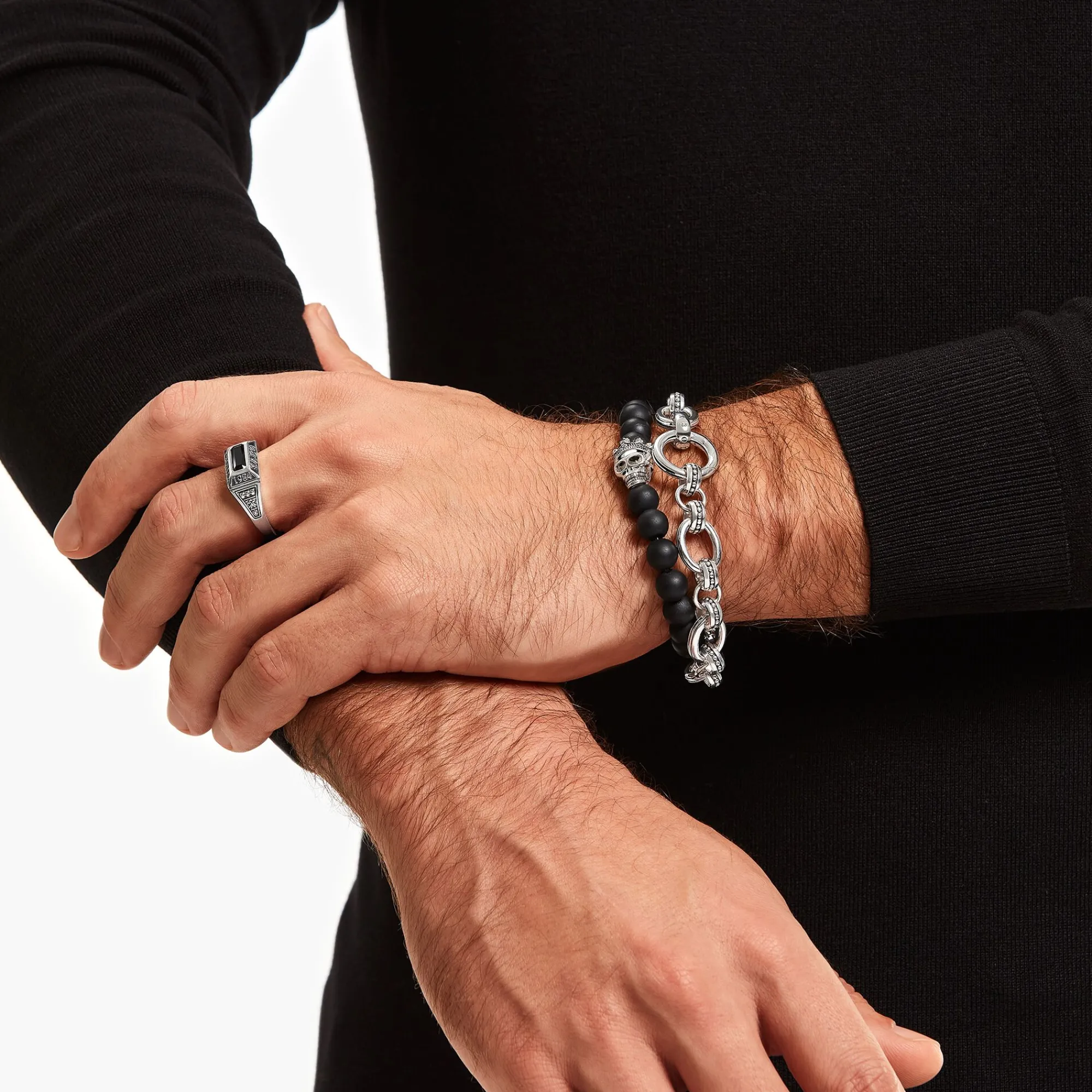 Women THOMAS SABO Bracelets|Bracelets-Bracelet skull king