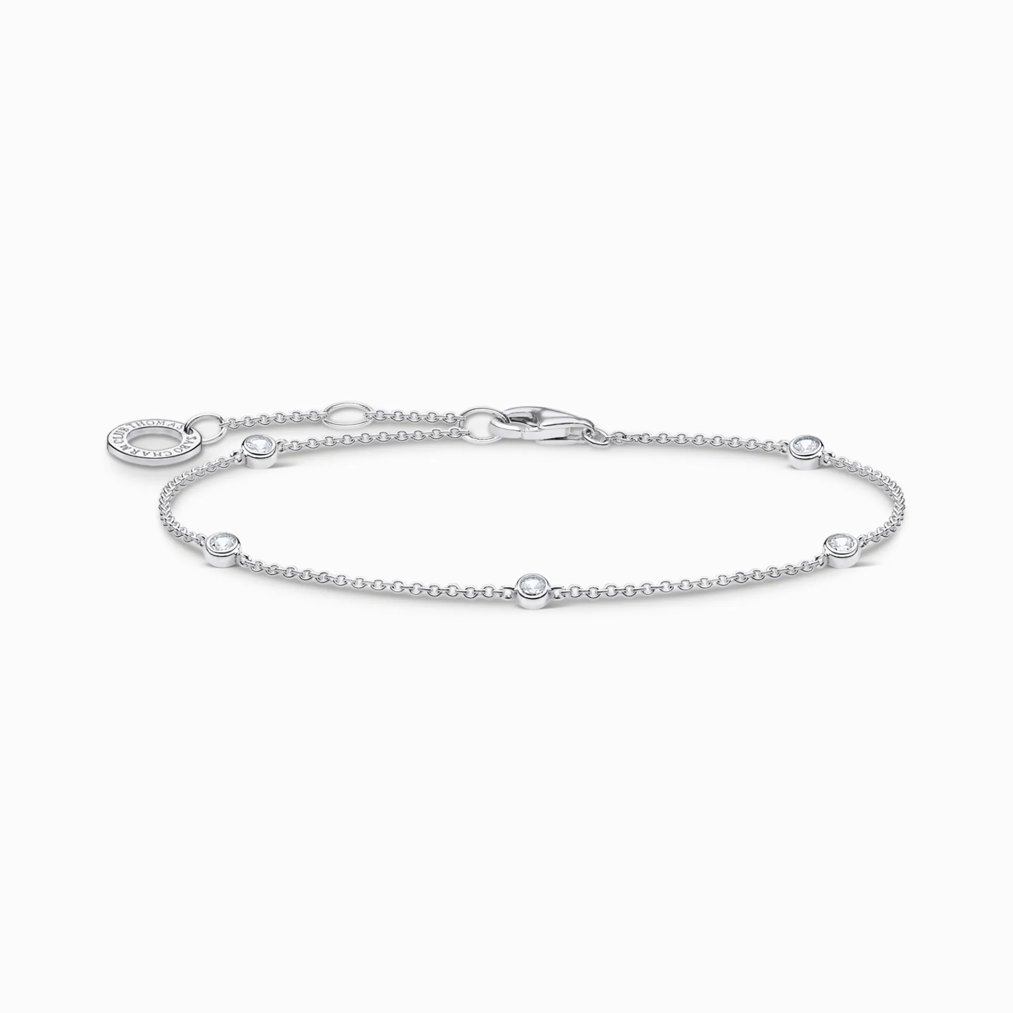 Women THOMAS SABO Bracelets-Bracelet white stones, silver