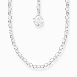 Women THOMAS SABO Charm Necklaces|Charm Necklaces-Charm necklace with Coin silver