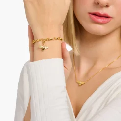 Women THOMAS SABO Charms|Charms-Charm pendant bee