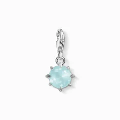Women THOMAS SABO Charms|Charms-Charm pendant birth stone March