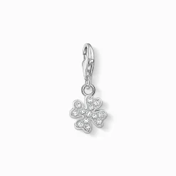 Women THOMAS SABO Charms|Charms-Charm pendant cloverleaf