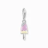 Women THOMAS SABO Charms|Charms-Charm pendant colorful popsicle with white stones silver