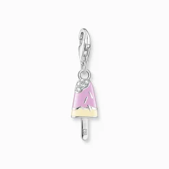 Women THOMAS SABO Charms|Charms-Charm pendant colorful popsicle with white stones silver