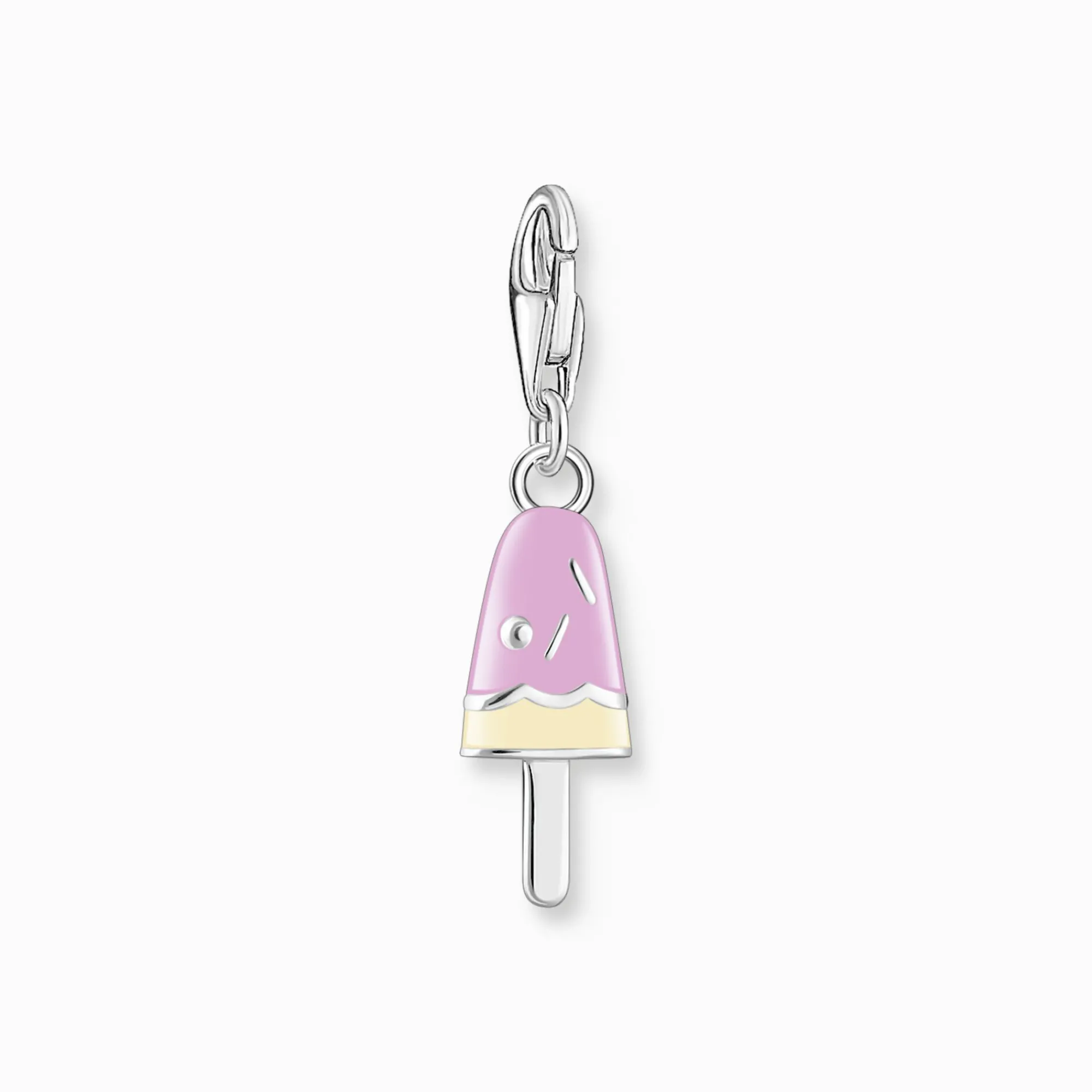 Women THOMAS SABO Charms|Charms-Charm pendant colorful popsicle with white stones silver