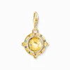 Women THOMAS SABO Charms|Charms-Charm pendant colourful globe gold plated