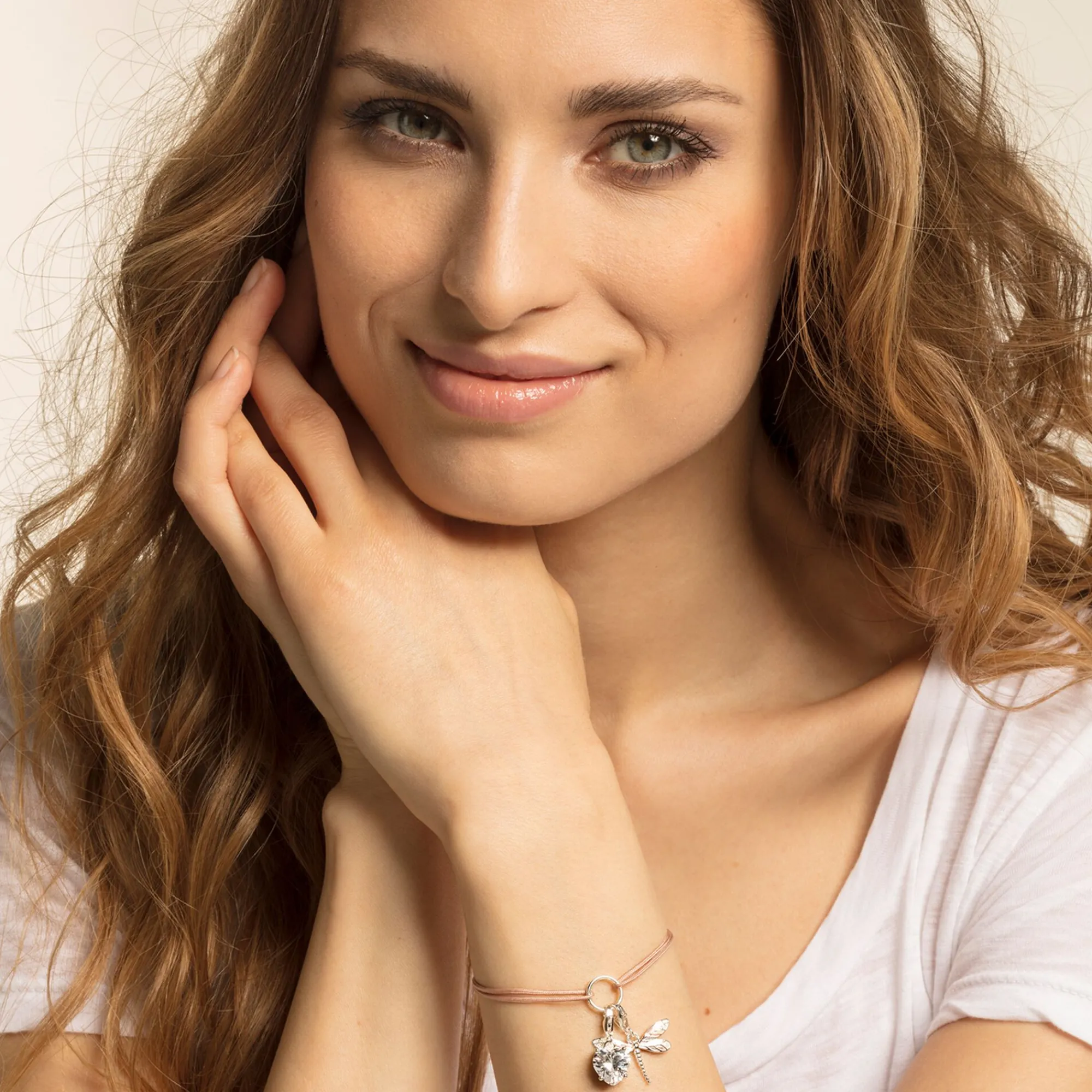Women THOMAS SABO Charms|Charms-Charm pendant dragonfly