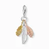 Women THOMAS SABO Charms|Charms-Charm pendant feathers