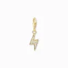 Women THOMAS SABO Charms|Charms-Charm pendant flash gold