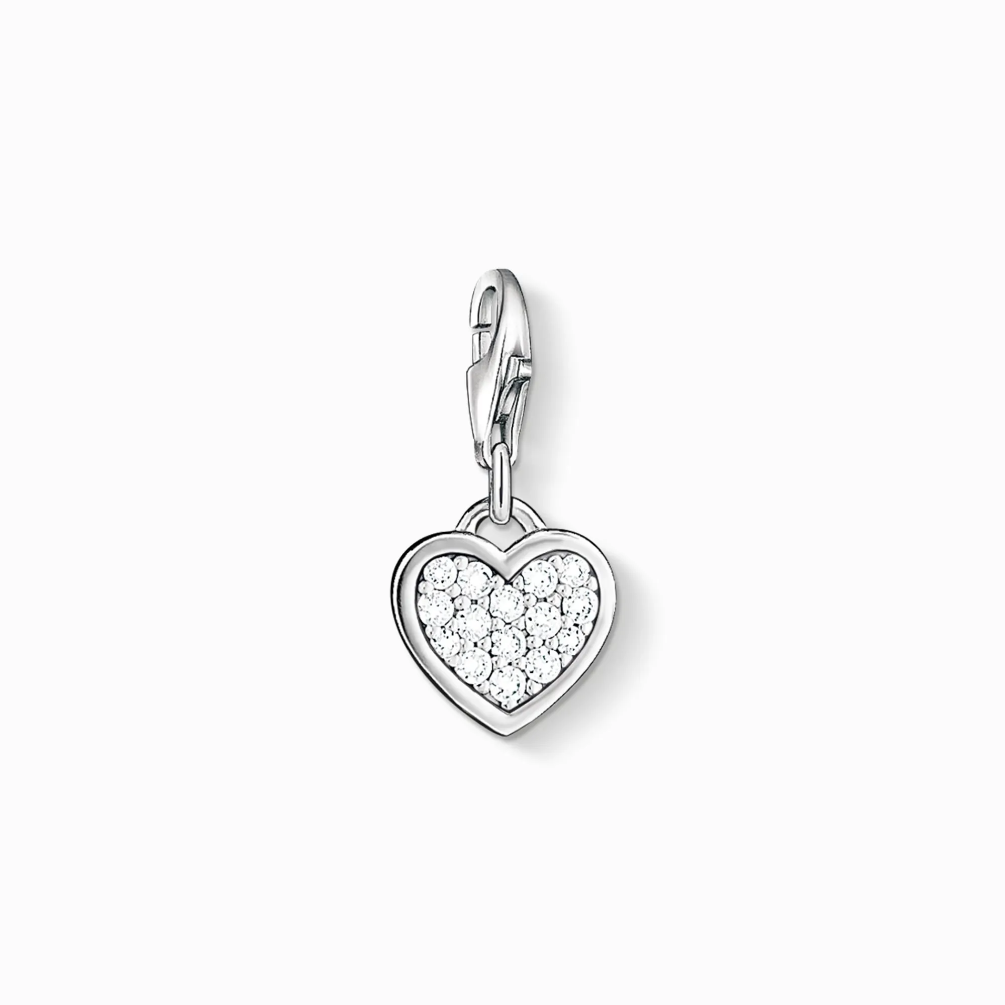 Women THOMAS SABO Charms|Charms-Charm pendant glitter heart