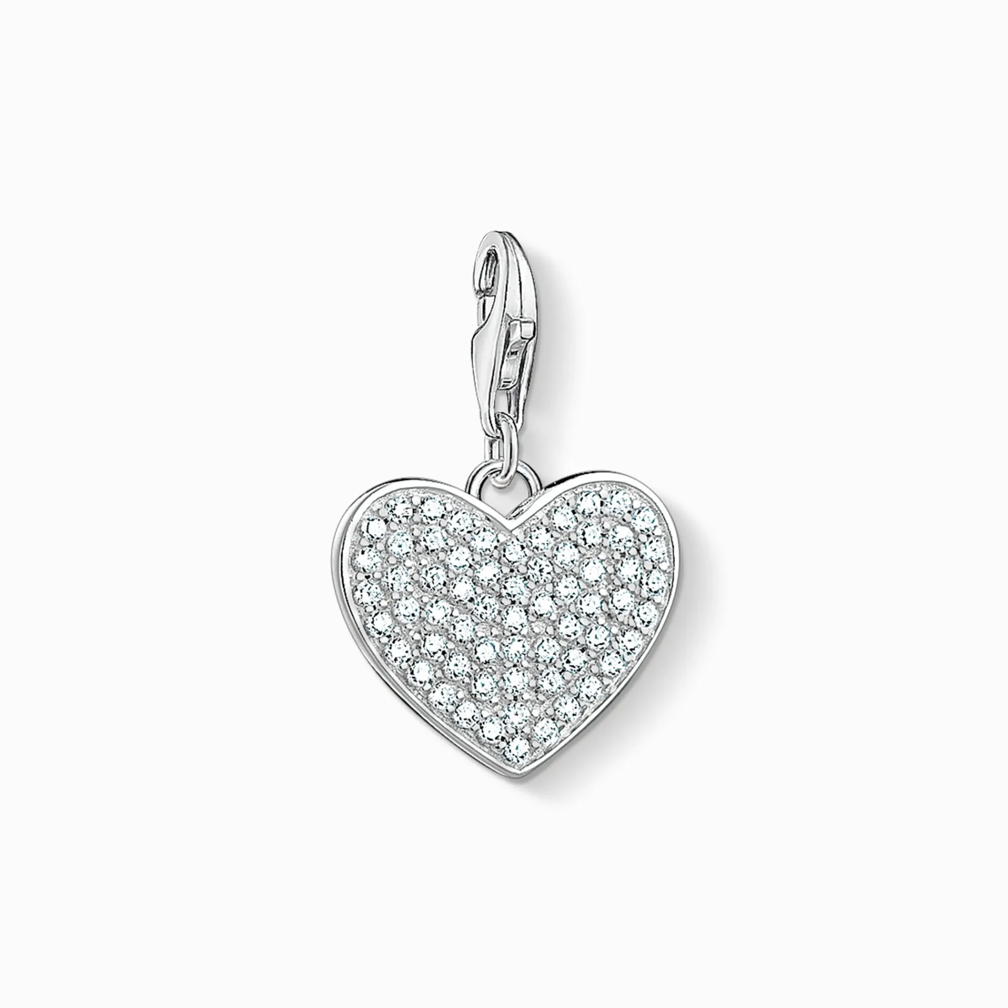 Women THOMAS SABO Charms|Charms-Charm pendant heart pavé