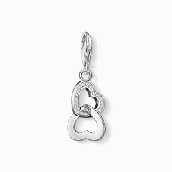 Women THOMAS SABO Charms|Charms-Charm pendant hearts