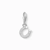 Women THOMAS SABO Charms|Charms-Charm pendant horseshoe