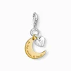 Women THOMAS SABO Charms|Charms-Charm pendant I LOVE YOU TO THE MOON