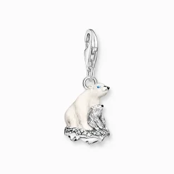 Women THOMAS SABO Charms|Charms-Charm pendant ice bears silver